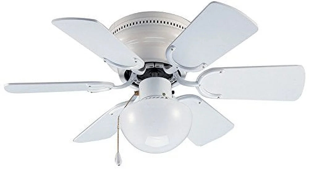 Finish Arcadia Mount White Fan Ceiling 23-8274 Gloss 30" Flush House Hardware with