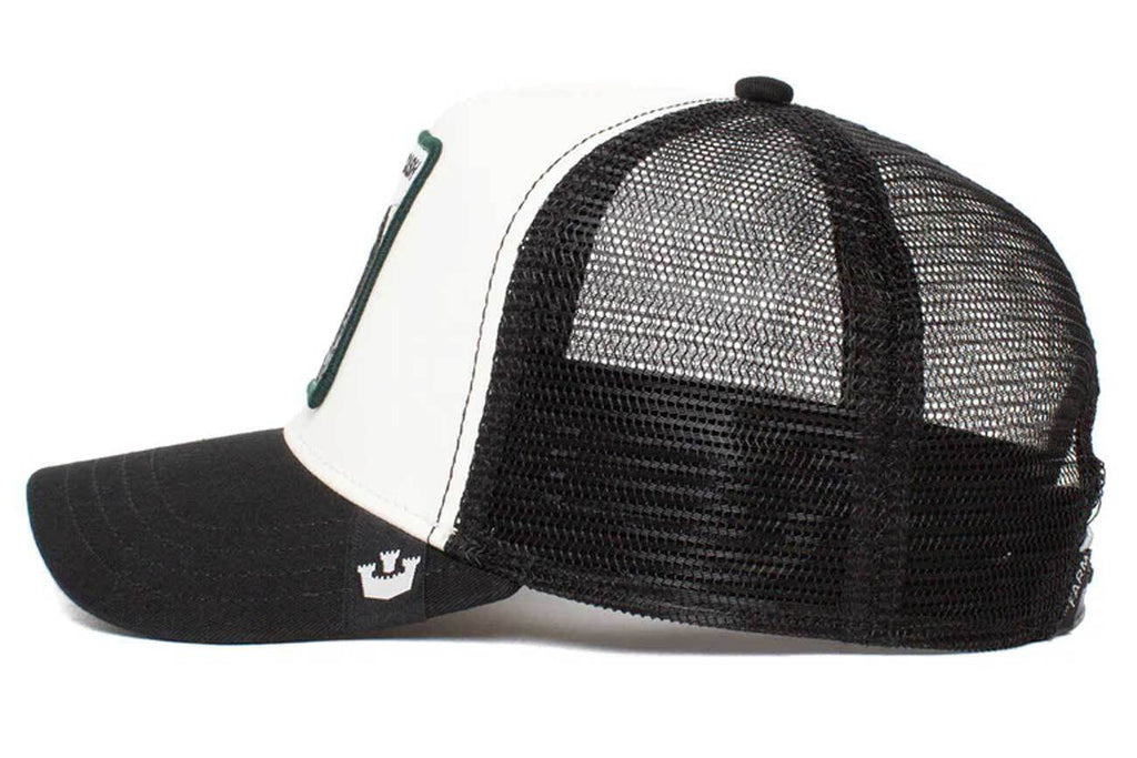 Animal Bros Cash Trucker Size Cap, Goorin The Cow 101-0383-WHI Farm One