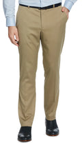 Perry Ellis Pants Chinchilla 36W x Slim 34L Fit No-Iron Mens Portfolio Dress
