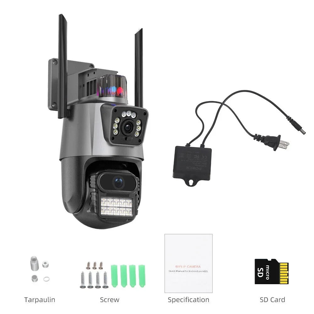 PTZ for Enhanced Miss This Penetration JLLOM a Dual Maximum Moment Antenna Never Strength Signal Camera - with