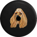 Camera Dog Lover Rescue for Jeep Tire Backup JL Spaniel Adopt Cover Wrangler Inch RV 2018 2019 33 Spare