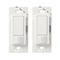 neutral single-pole, (2-pack), switch required, maestro sensor no white ms-ops2-wh, 2a, lutron