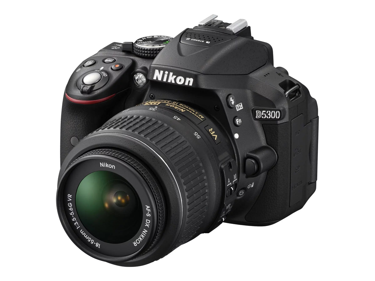 DSLR with 18-55mm and Nikon D5300/D5600 70-300mm Camera Lenses