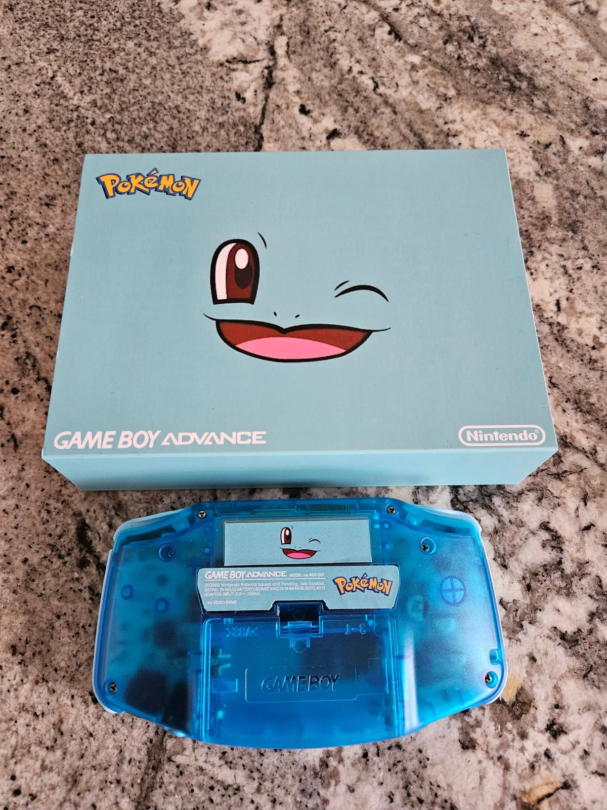 Screen Console New Gameboy Squirtle IPS Advance