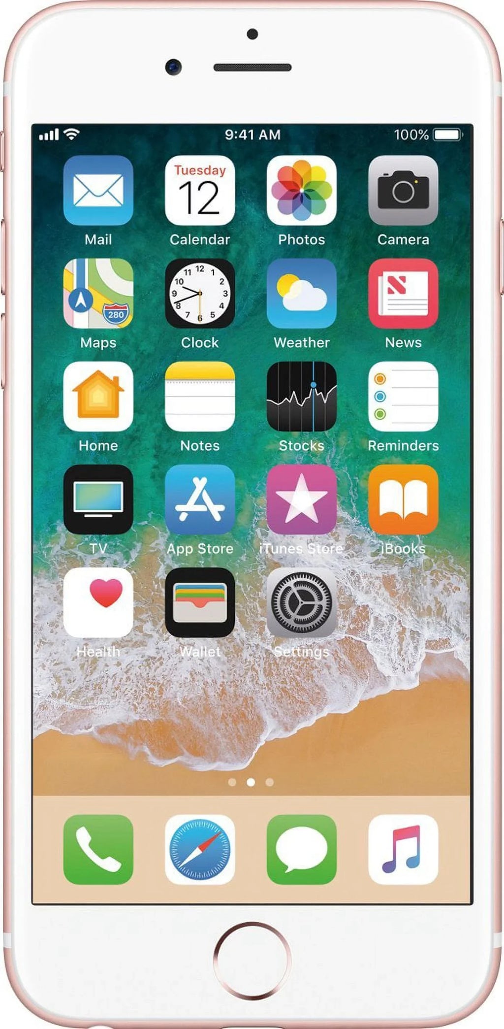 (TracFone) 6s Rose Gold Restored 32GB (Refurbished) iPhone