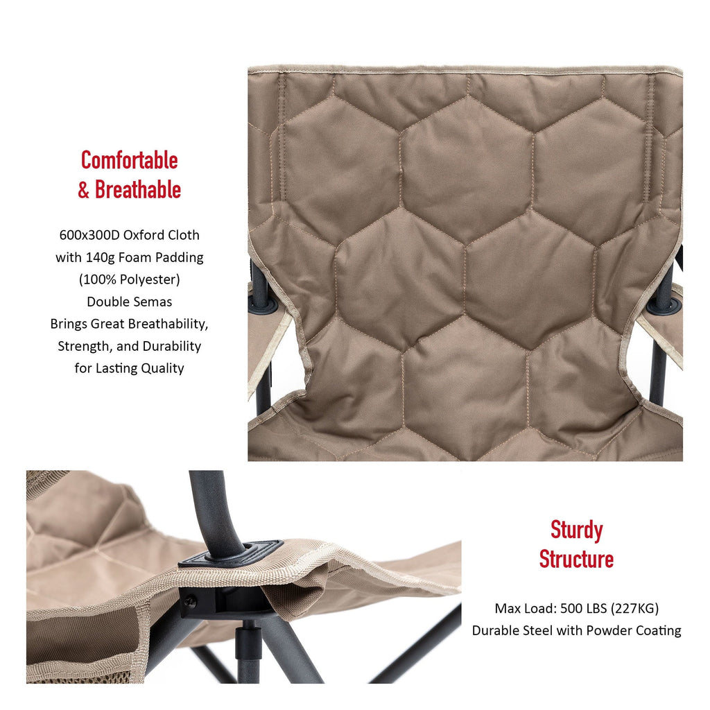 '- your - outdoor on Camping and Oversized 12.13 Chair comfort all adventures! style Experience Folding