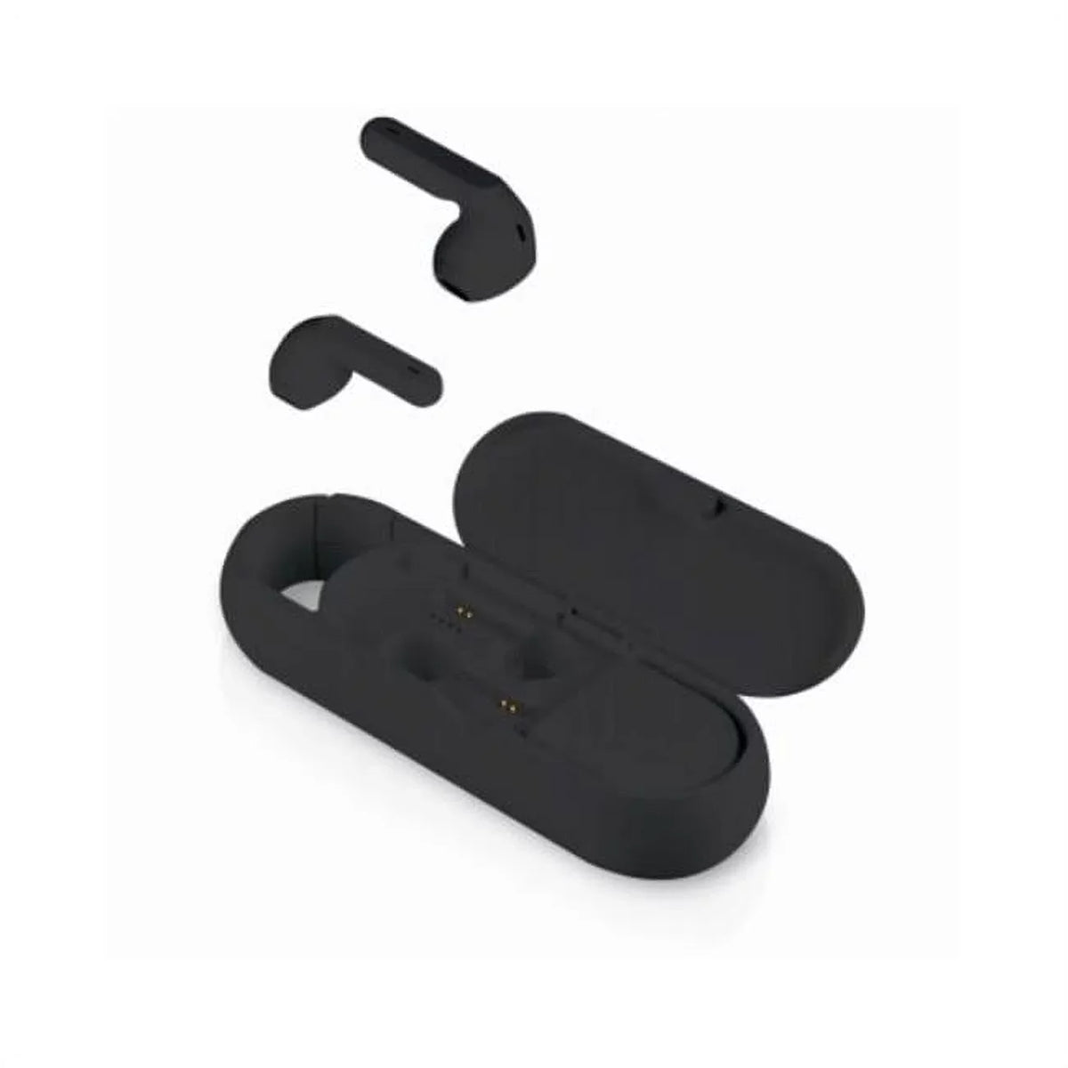 '- Speaker Audiovox of Case Earbuds, 105237 Black 6 &