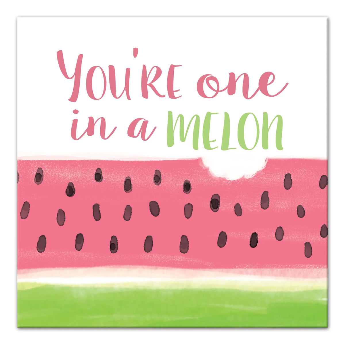 Creative 24x24 Wall One in A Art Products Canvas Melon