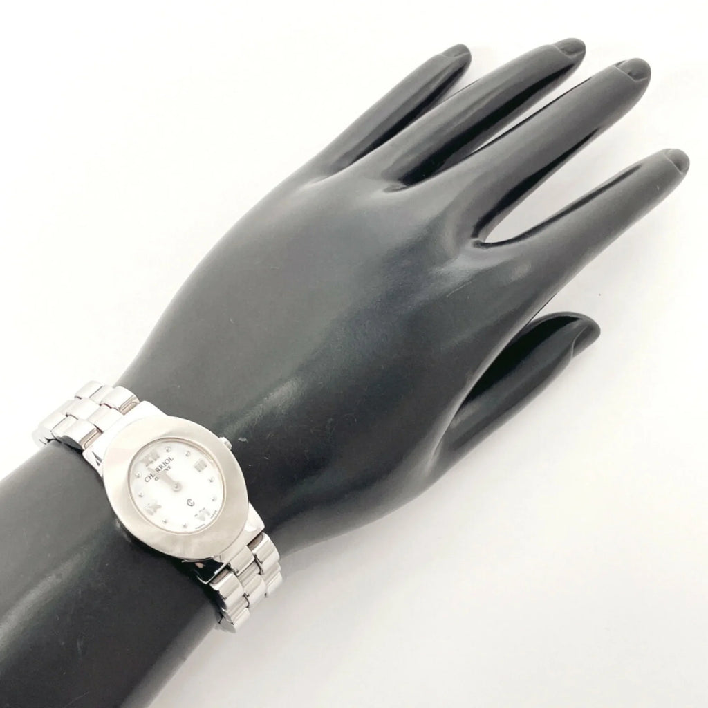 Watch F3102467 AZURO300900 Women's Stainless Silver Steel Azzurro CHARRIOL Pre-Owned (Good) Charriol