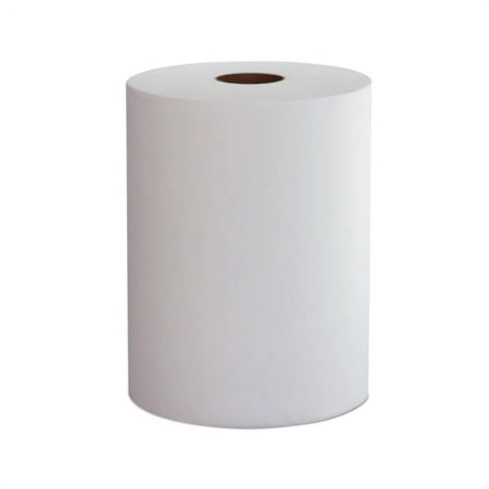 MORCON White, Towels ft, 6 800 x 10 10" Rolls/Carton TISSUE 1-Ply, Roll Inch