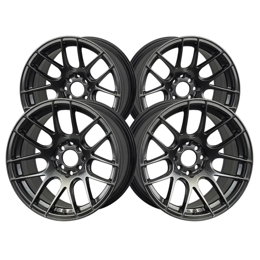 20et 16x8 Wheel 4x100/4x114.3 Black XXR 530 Chromium