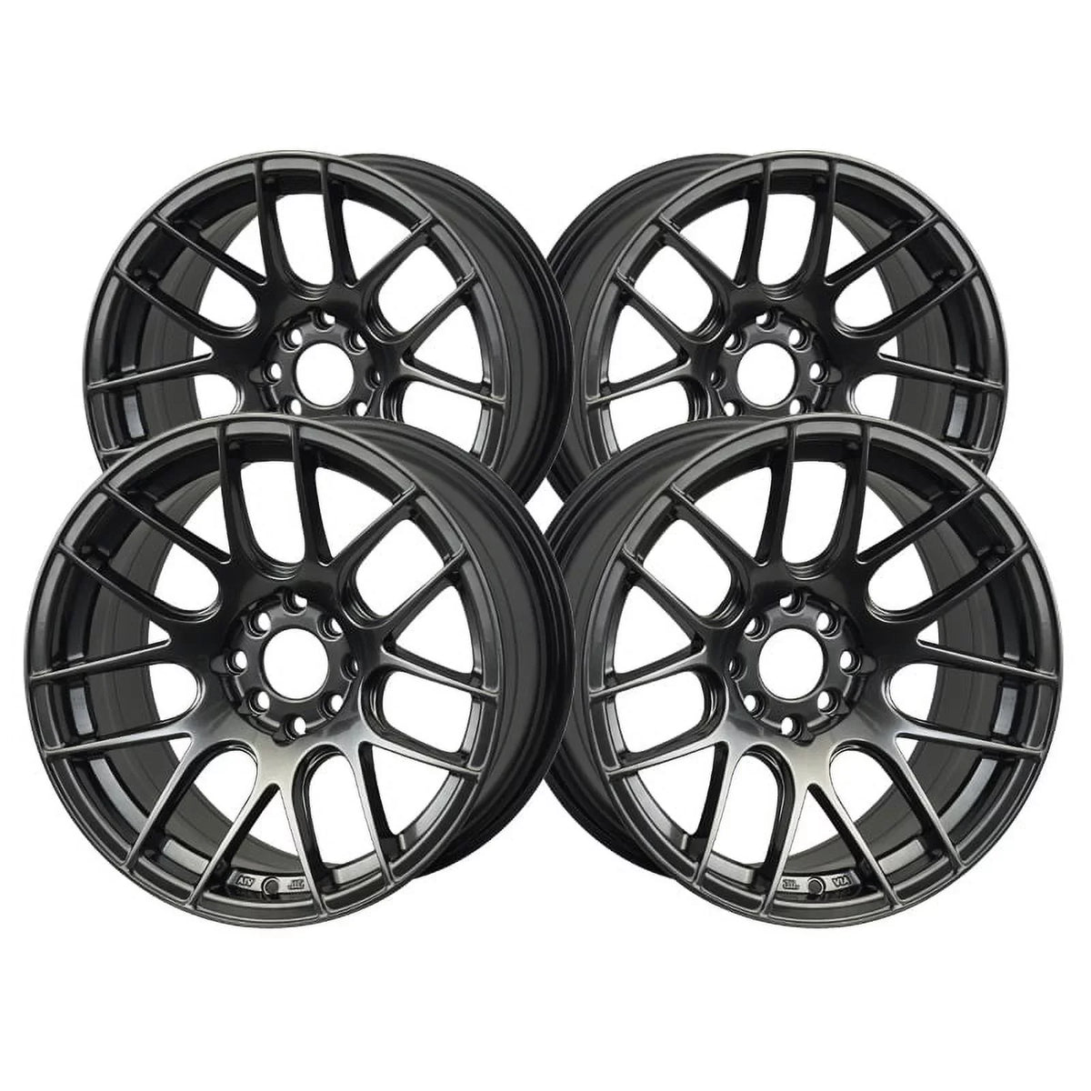20et 16x8 Wheel 4x100/4x114.3 Black XXR 530 Chromium