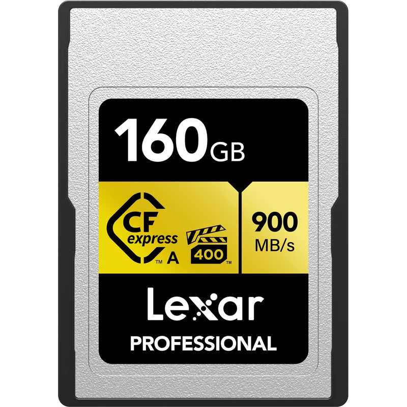 Memory Pro Card, of Pack 2 Lexar Type R900/W800 160GB CFexpress A Gold