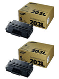 Yield Black High Toner MLT-D203L 2-Pack Samsung Cartridge