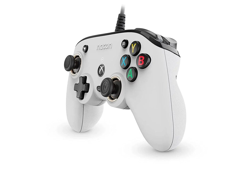 Keypad White League PRO Console Wireless Rocket Cable/Battery Controller, S and Charge Compact Series Fortnite with Controller Xbox Microsoft