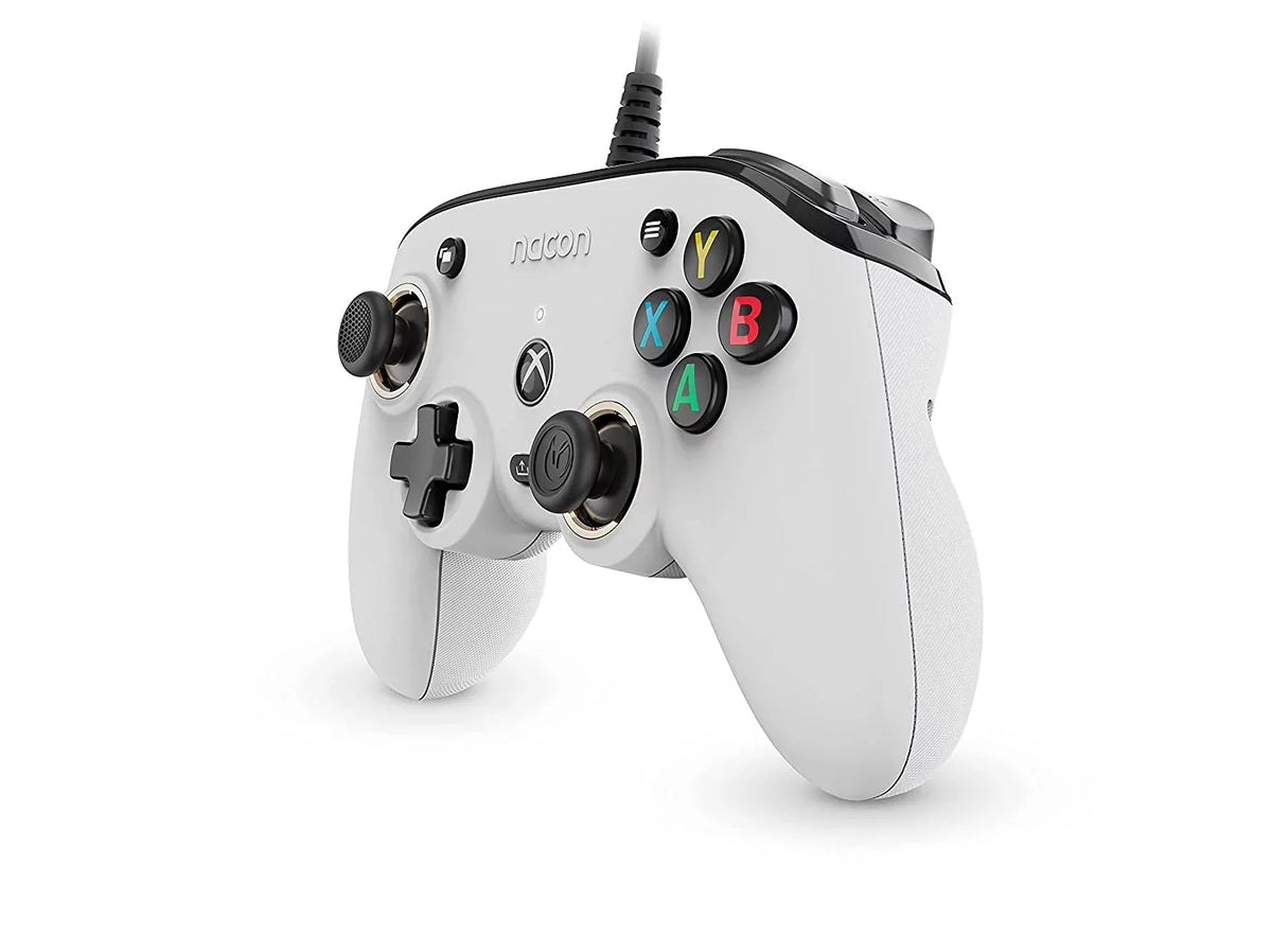 Keypad White League PRO Console Wireless Rocket Cable/Battery Controller, S and Charge Compact Series Fortnite with Controller Xbox Microsoft