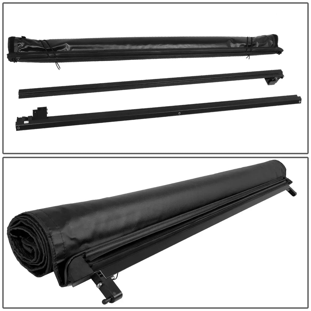 Bed 2014 F150 Tonneau Short Roll-Up Soft for Motoring Side Ft 05-13 Vinyl to 6.5 Ford Fleet Cover 2004 DNA