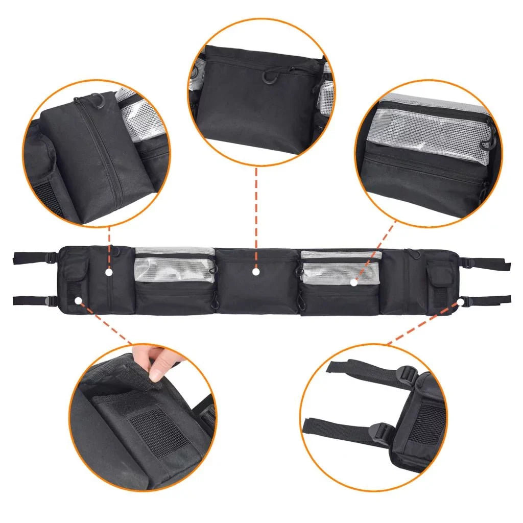 Storage UTV Bag,47x7.5 Organizer Roll Sturdy,Large Inch Case,Durable & UTV