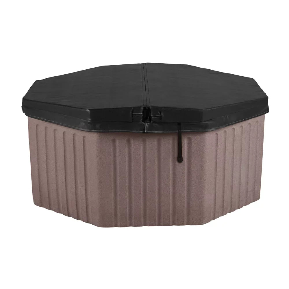 Seater 8 Cover, Brown Spa Aqualife 20 & Lagoon Jets, Tub Tub with Millstone LED lighting Hot