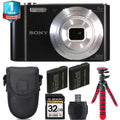 DSC-W810 -32GB Kit Yr +Tripod Camera Warranty Digital Sony + Cyber-shot + 1 Case