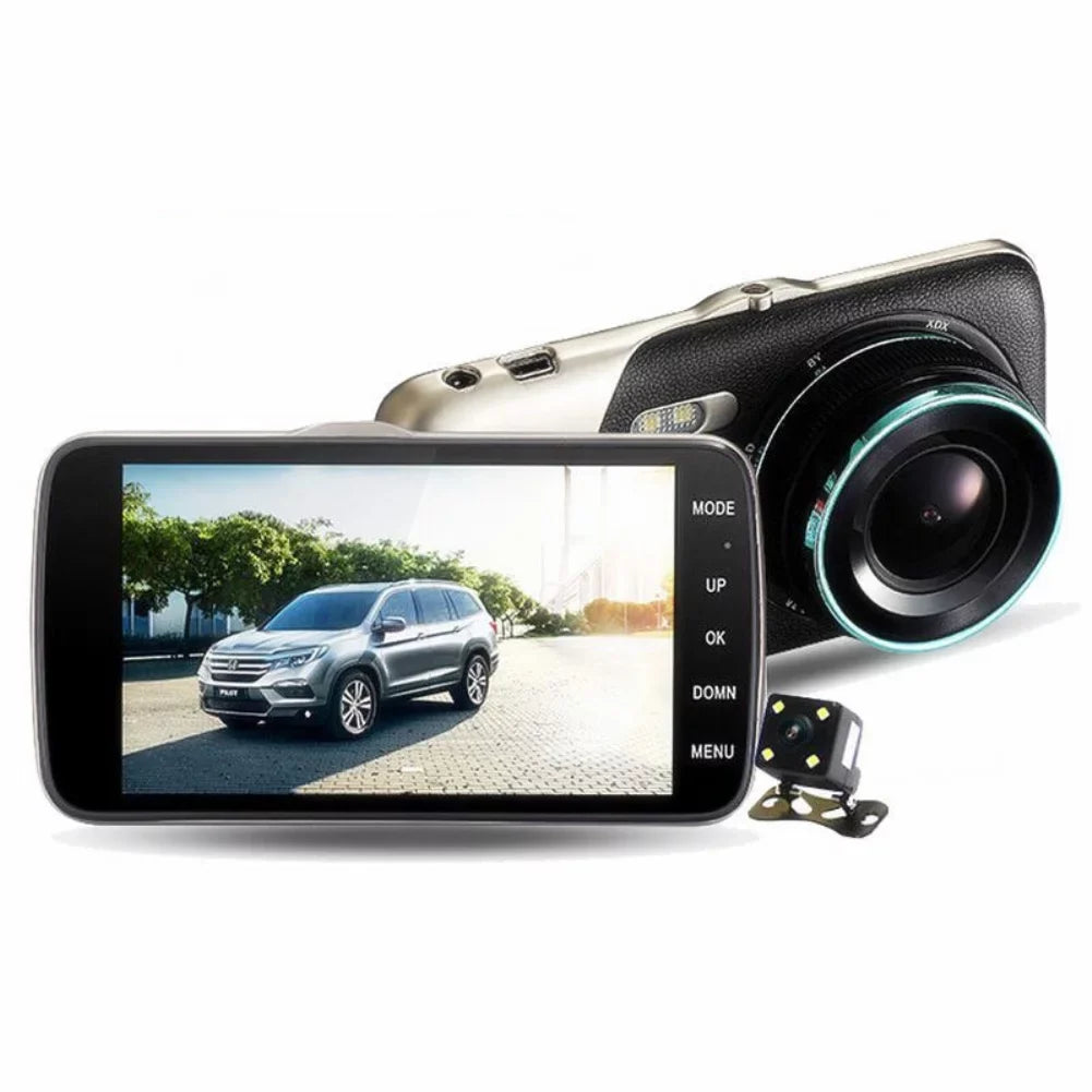 recording car dual vision rear inch HD Driving 3.6 view DVR video night recorder recorder 1080P