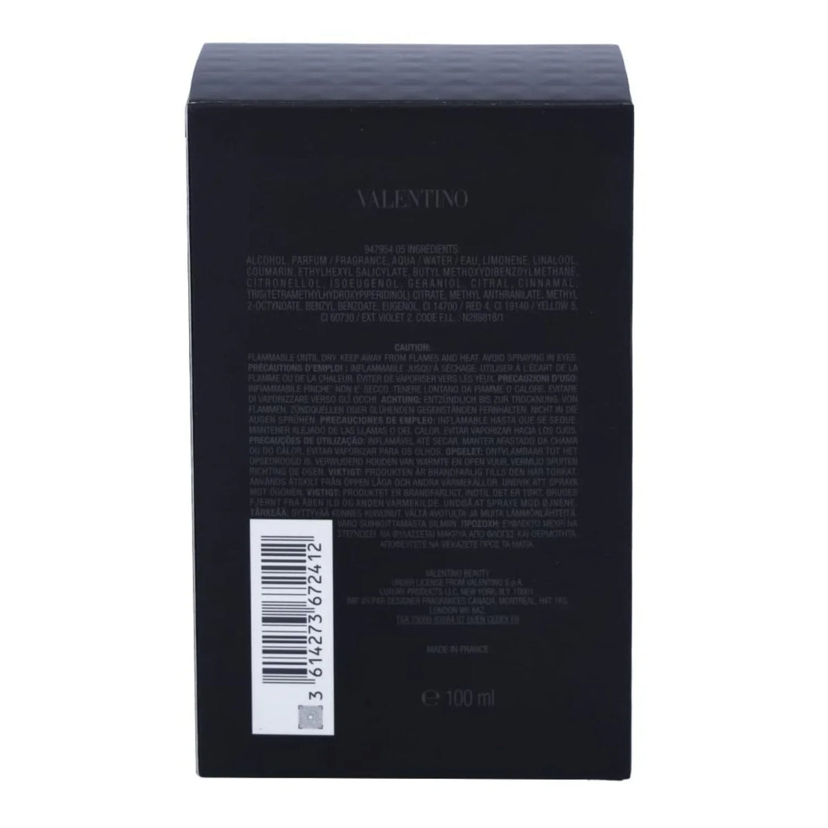 Spray In Uomo De Fantasy Born Toilette Coral Eau Valentino oz 3.4 Roma