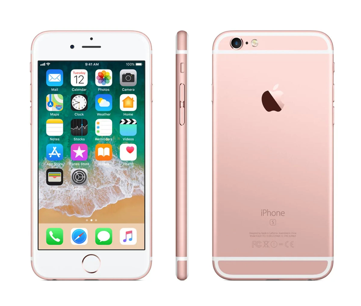 (TracFone) 6s Rose Gold Restored 32GB (Refurbished) iPhone