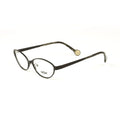 Frames Eyeglass Black Women's Vaki 54mm BOZ Semi-Oval