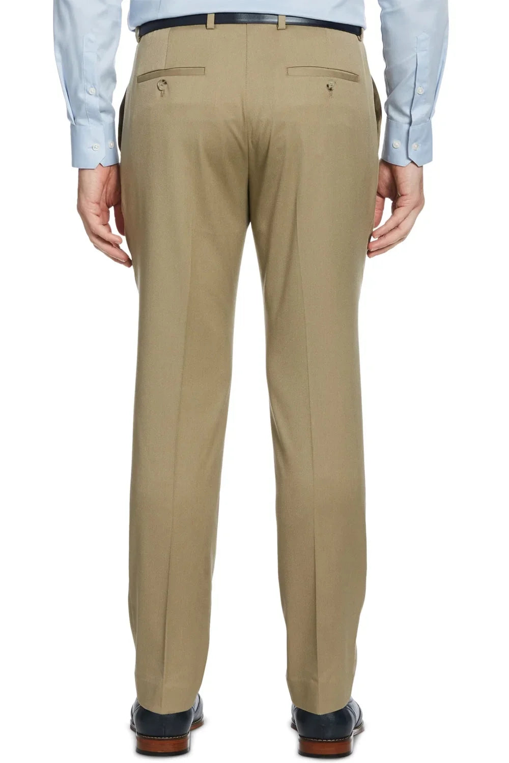 Perry Ellis Pants Chinchilla 36W x Slim 34L Fit No-Iron Mens Portfolio Dress