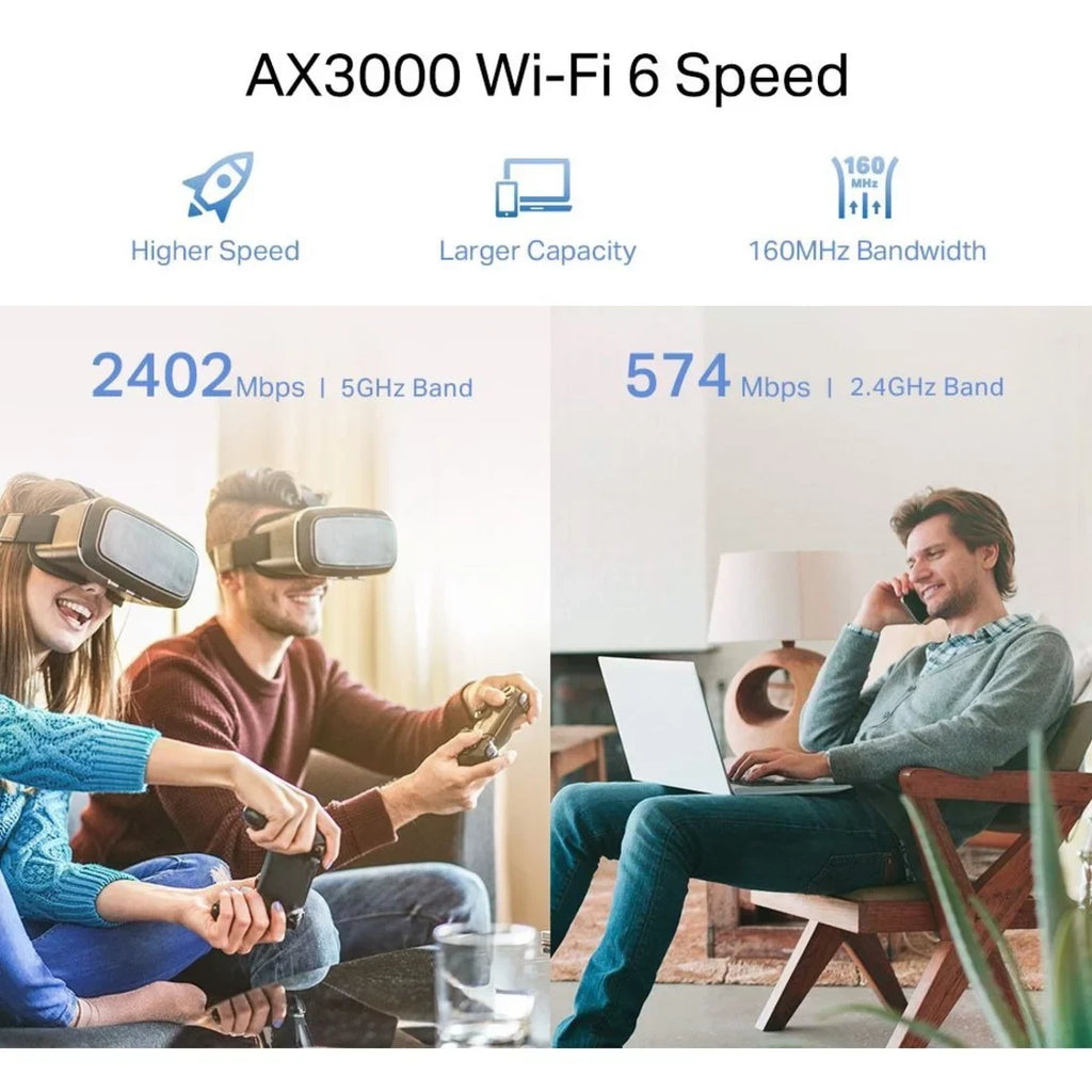 6 Extender AX3000 Mesh RE715X WiFi TP-Link
