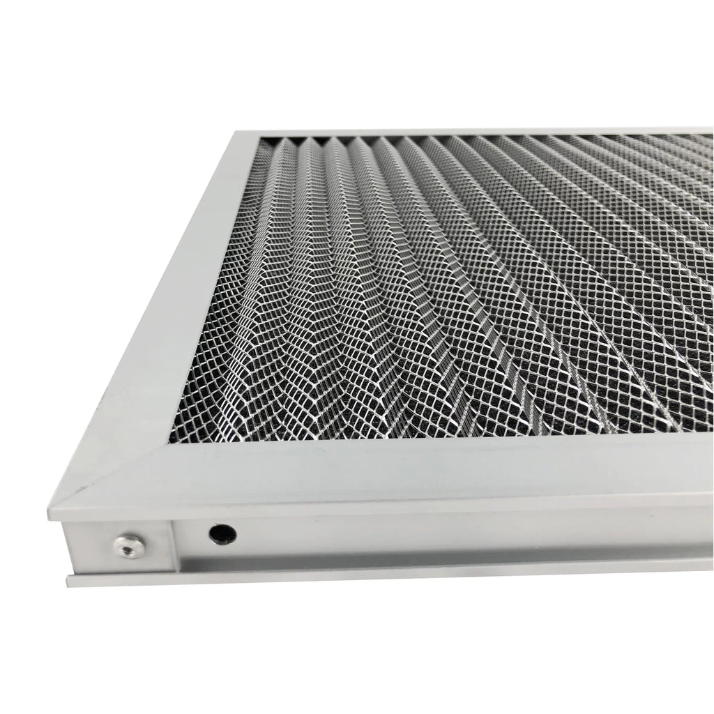 HVAC AC Metal Filter, Air x Furnace (14" Central 1"), 14" Aluminum Electrostatic Washable Filter x Air Aulnay Filter