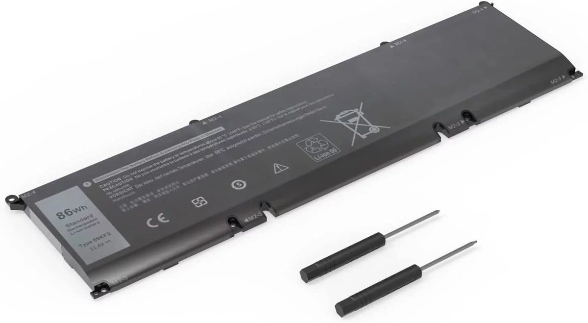R3 0P8P1P 070N2F 0DVG8M Series for Precision 70N2F Notebook 8FCTC 9500 R3 New 69KF2 08FCTC 11.4V XPS R4 15 4650mAh Dell R4 Battery 56Wh 0M59JH Alienware M15 M17 5550 Laptop