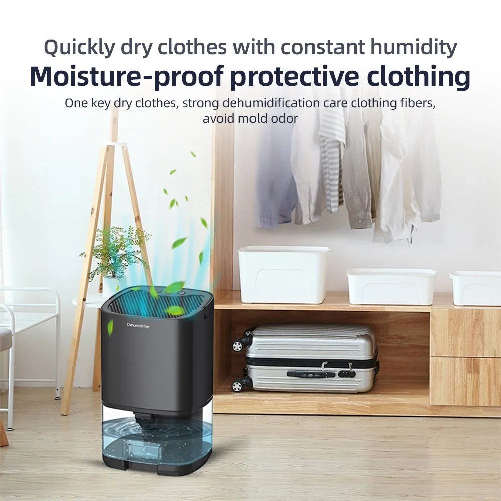 Small Basement Quiet 7 Oz Lixada Bathroom 34 for Shut Bedroom Colors Portable Off LED Home Auto Dehumidifier