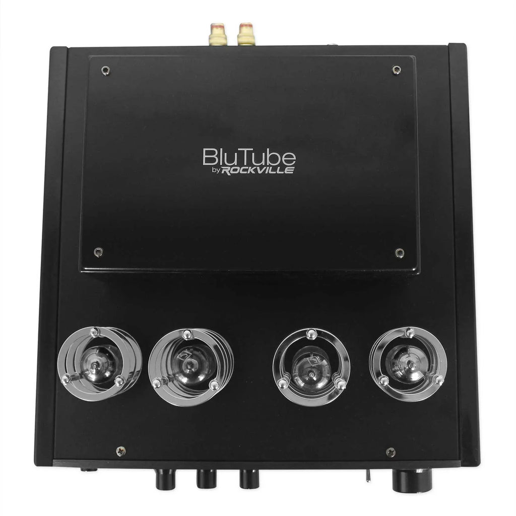 6.5" Receiver+(8) White LED Speakers Ceiling Theater Amp/Home Tube Rockville