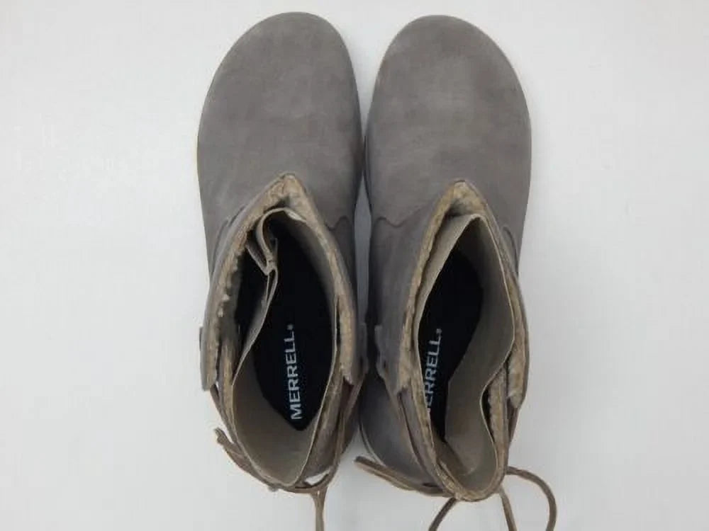 38.5 Polar Juno Boots Merrell Bluff Ankle WP Sz EU Boulder Women's 8 US M Suede
