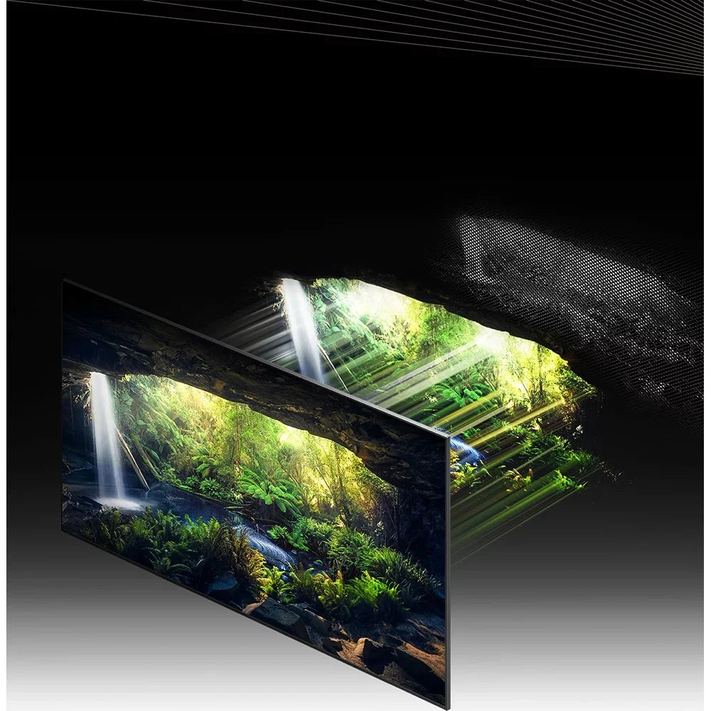 Plan QLED Smart QN85QN800A (2021) (Refurbished) 8K Premium Protection 2 Restored Inch Extended Year TV with Bundle Samsung Neo 85