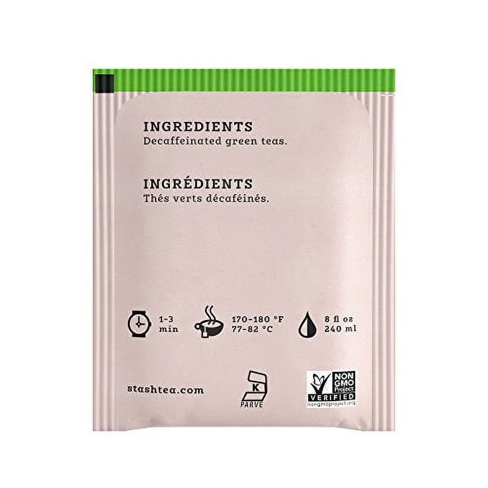 Decaf Vary) Stash Tea May Box Bags Premium Green of 100 (Packaging Tea Tea,