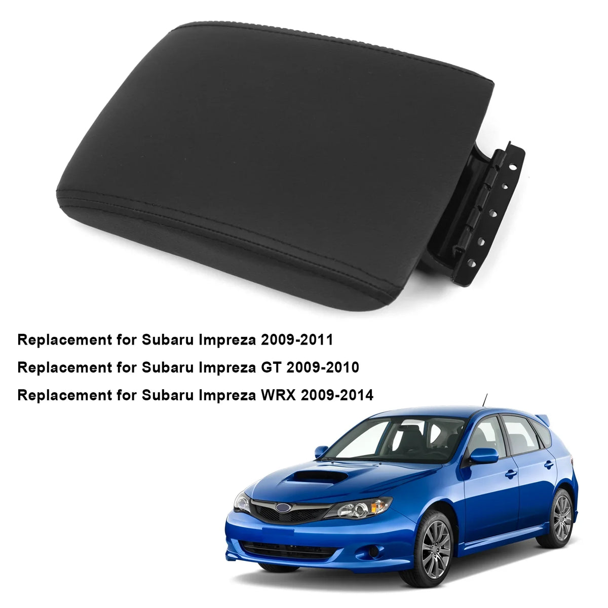 Lid compartment Buzhi 2009-2014 Auto Console Cover Compartment Car Cover Wrx Center GoolRC Subaru Cover Eryue Compartment Car Center Huiop Car cover,Center glove Eryue Leather