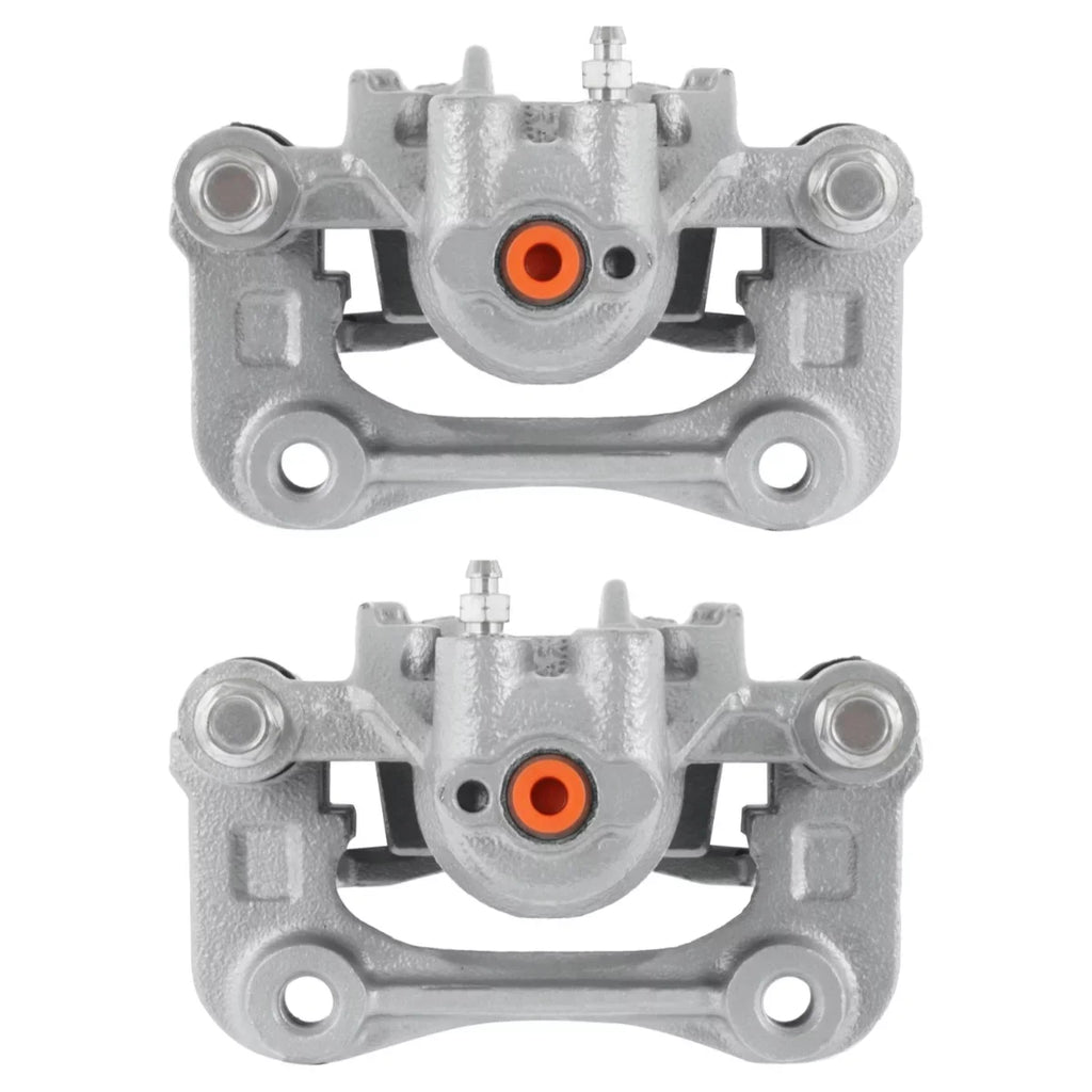 AutoShack for 2016-2019 Calipers 2019 2016 with Optima New Replacement Sonata Brake 1.6L 2.4L Hyundai Side FWD 2018 2015 Kia Passenger Driver 2.0L of Set Bracket 2017 2 Assembly and Rear