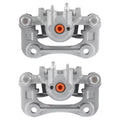 AutoShack for 2016-2019 Calipers 2019 2016 with Optima New Replacement Sonata Brake 1.6L 2.4L Hyundai Side FWD 2018 2015 Kia Passenger Driver 2.0L of Set Bracket 2017 2 Assembly and Rear