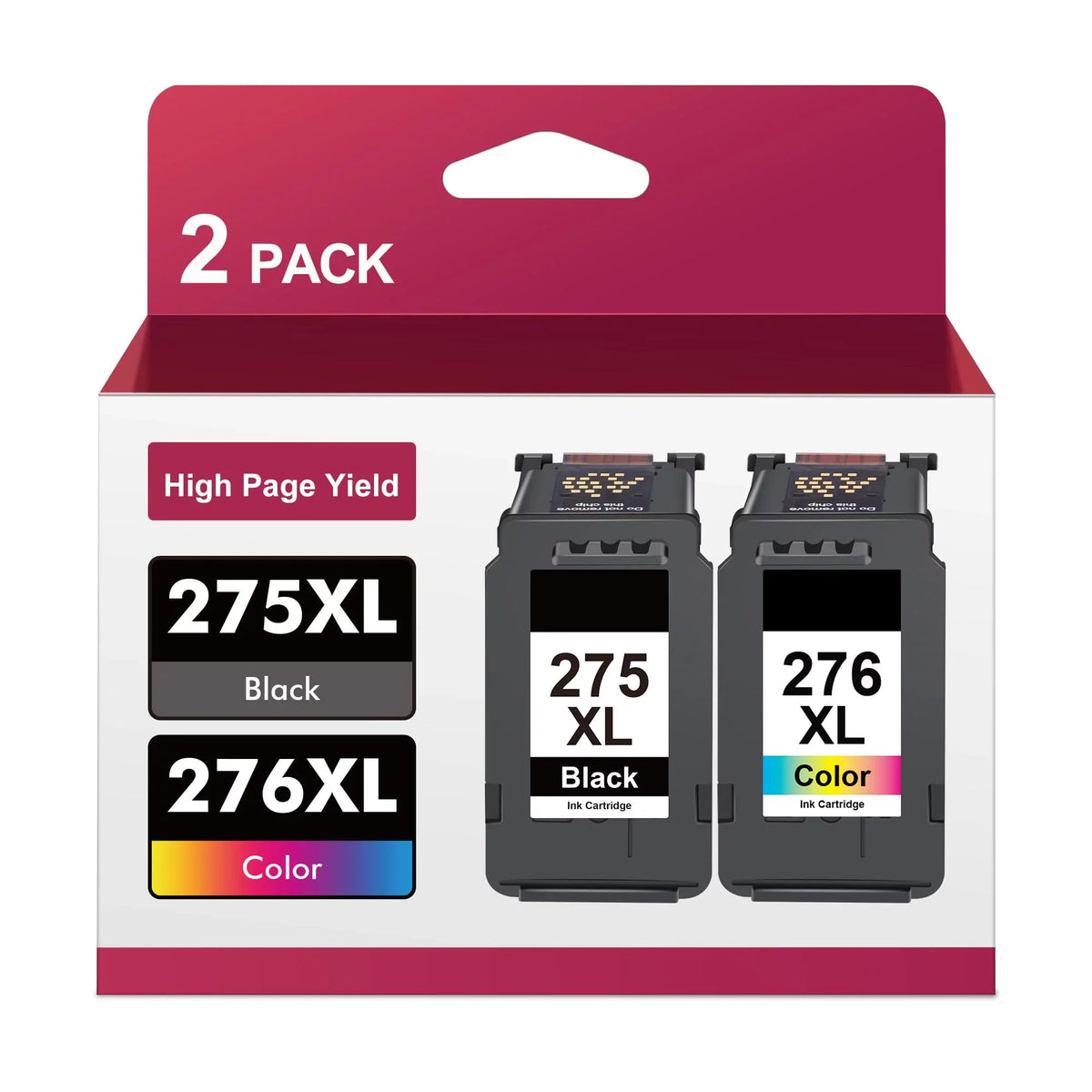 TR4720 276 Canon Combo CL-276XL Black, and TS3520 PG-275XL XL TR4722 PIXMA 1 for for 275 (1 Ink TR4700 TS3522 Cartridges Pack 275XL 276XL Printers 275XL XL Color) TS3500 276XL