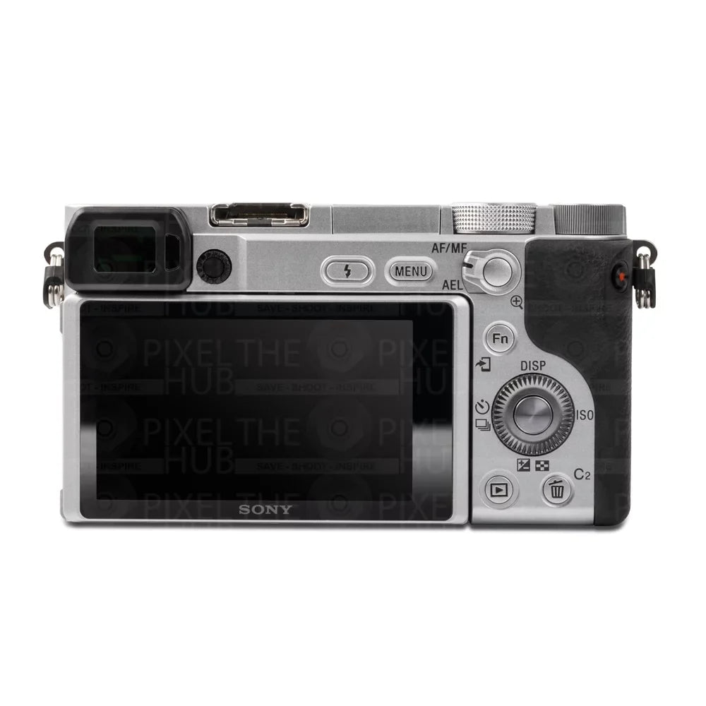 Kit - Mirrorless Alpha Silver) Only Digital Sony Accessory a6400 Camera (Body 10PC