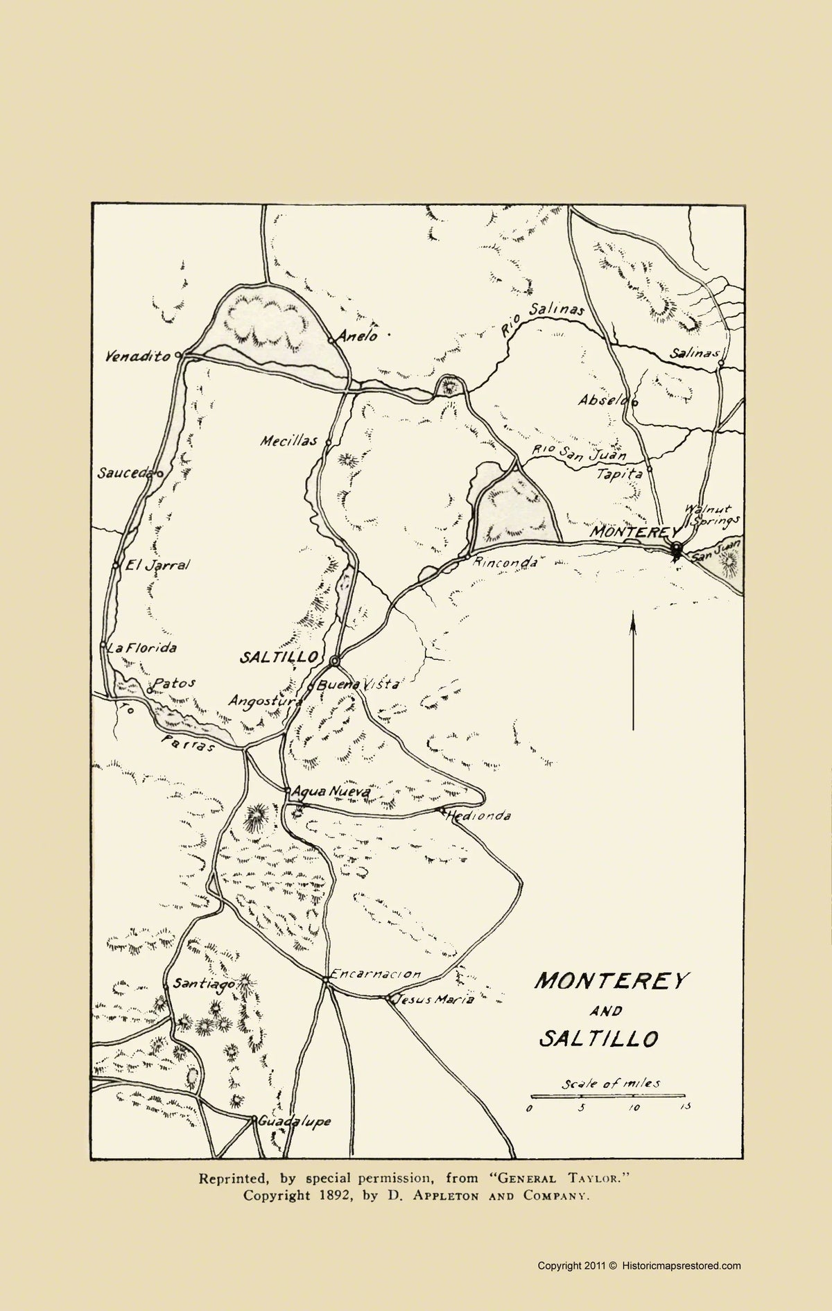 Taylor - Glossy - Paper 23.00 Saltillo General Monterey 36.24 War 1892 Satin Appleton - - x