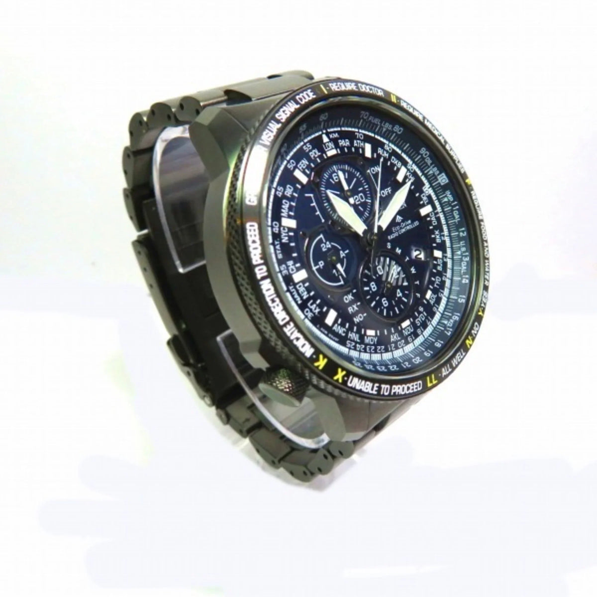 Citizen Pre-Owned Men's Watch (Good) Promaster Flight AT8195-85L Direct