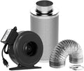 and Fan, Carbon 6'' CFM Ft Combo Kit: Filter Ducting Inline VIVOSUN Inch 16 440 Filtration 6 Air
