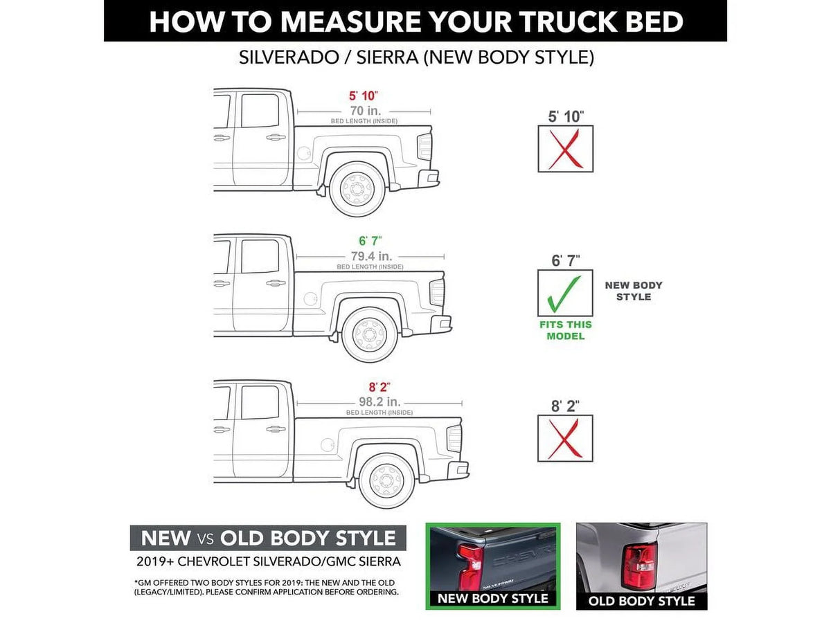 with 1500 92422 Dodge (76.3") Folding Cover 6' Soft tailgate) fit multifunction 4" not Ram RealTruck | by (does Bed 2019 Bed - 2024 Truck Compatible Trifecta Tonneau 2.0 with | Extang