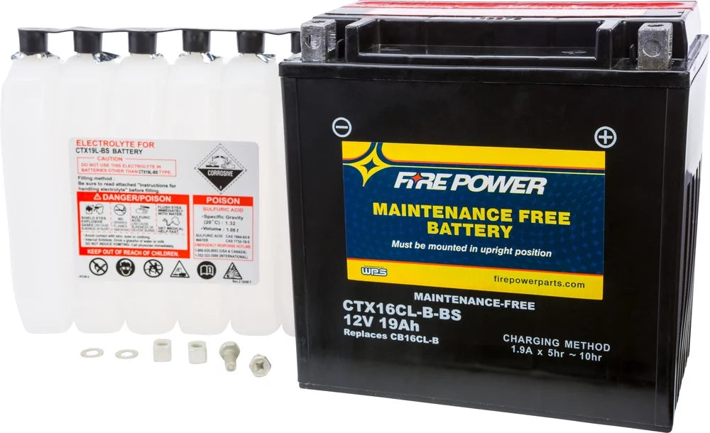 Power 950 Free Sea-Doo Compatible Maintenance Fire Battery With 2000-2003 LRV