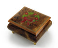 Holy Inlay - 18 with Christmas .0 Note of a Wreath Handcrafted Box Music Sorrento Christmas Theme Wood Night