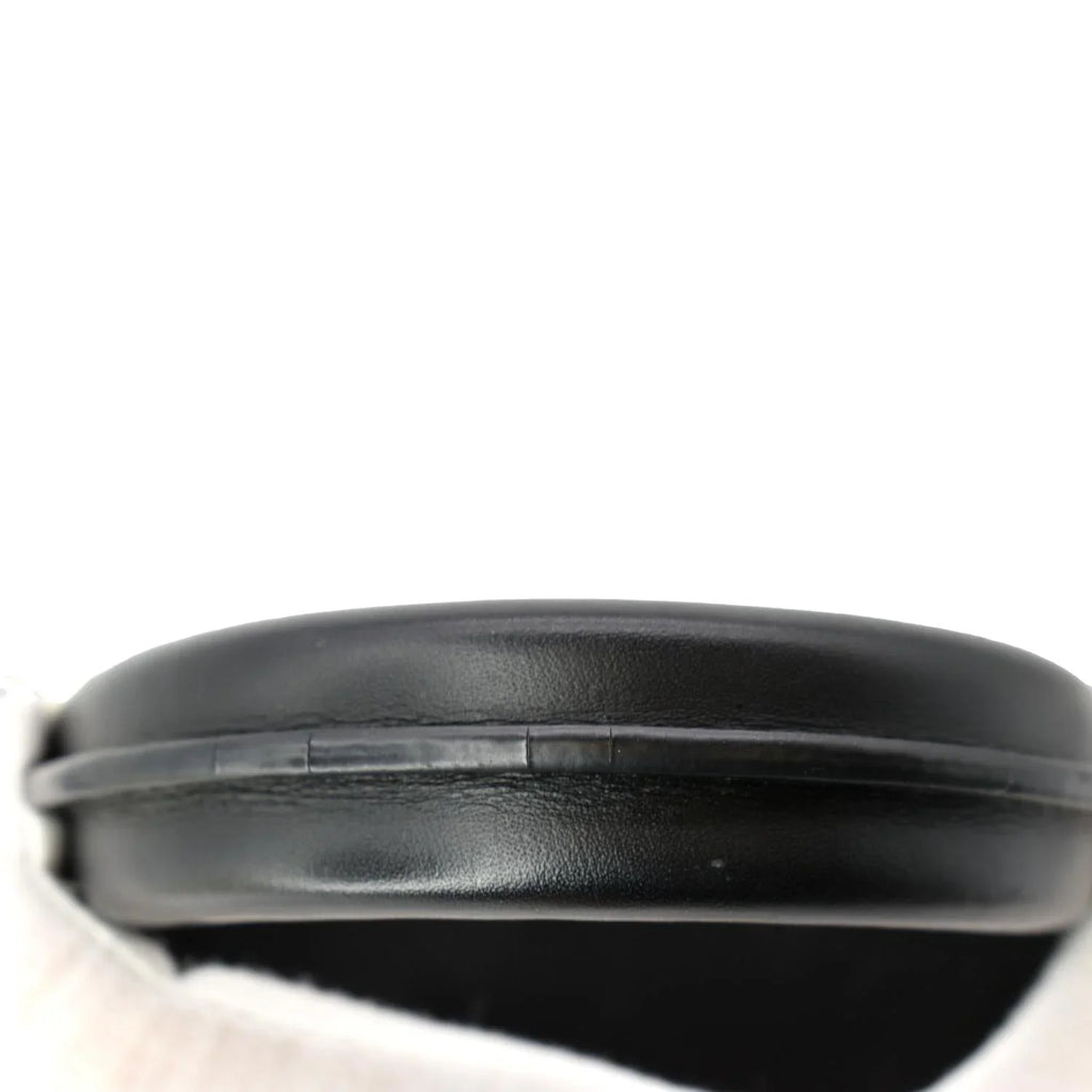 Very Bag Shoulder Leather Monogram Black LOUIS One Pre-owned Handle VUITTON