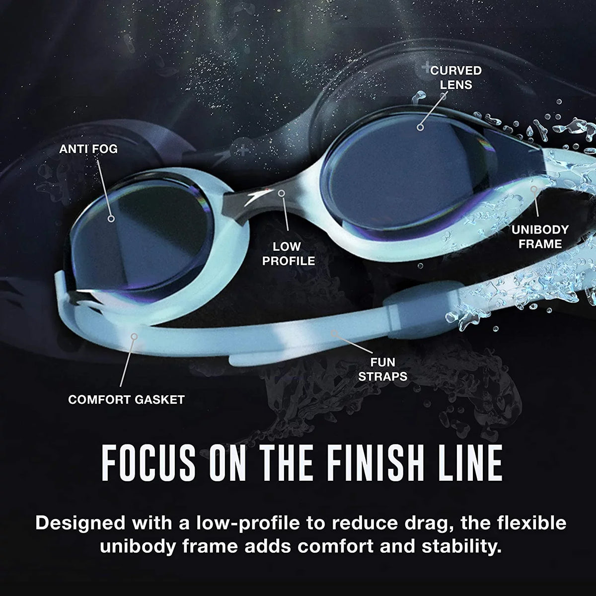 Goggles Speedo Mirror FLYER HYPER